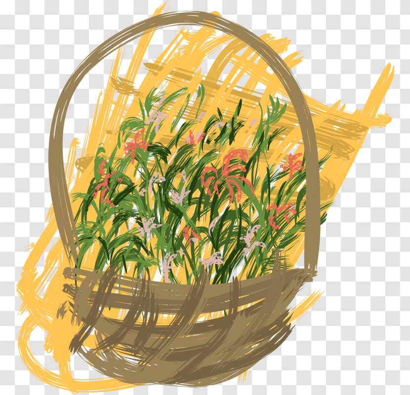 Food Gift Baskets Clip Art - Flower Transparent PNG