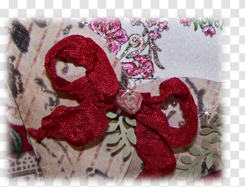 Textile - Red - Bow Material Transparent PNG
