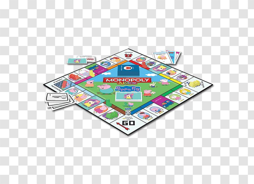 Monopoly Junior Operation Board Game - Brand - Peppa Transparent PNG