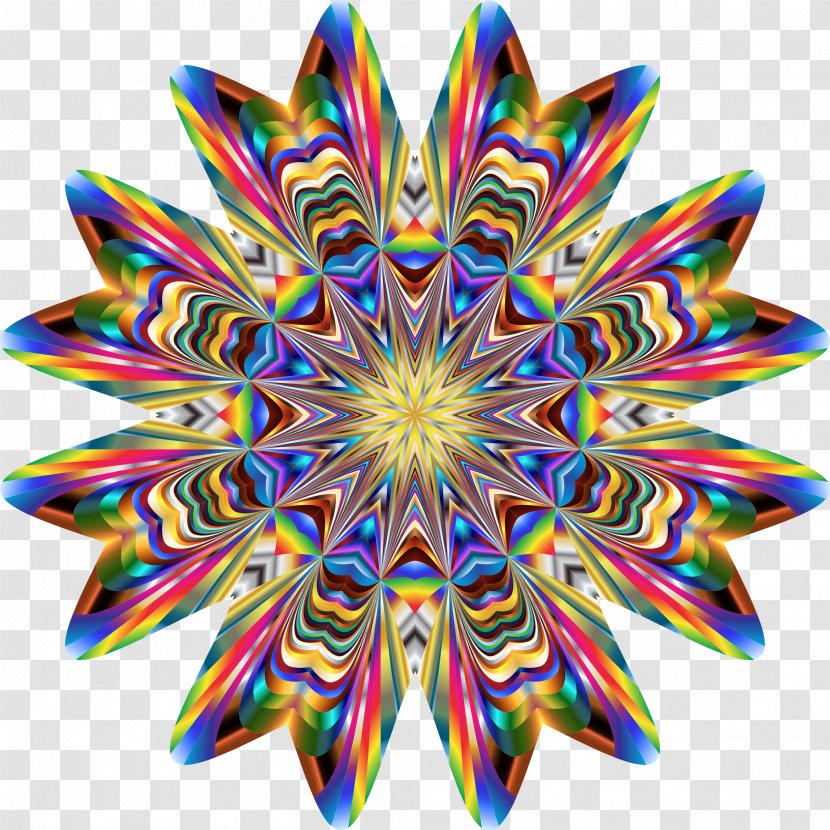 Kaleidoscope - Symmetry - Flower Art Transparent PNG