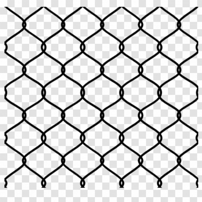 Chain-link Fencing Wire Mesh Fence Metal - Rope Transparent PNG