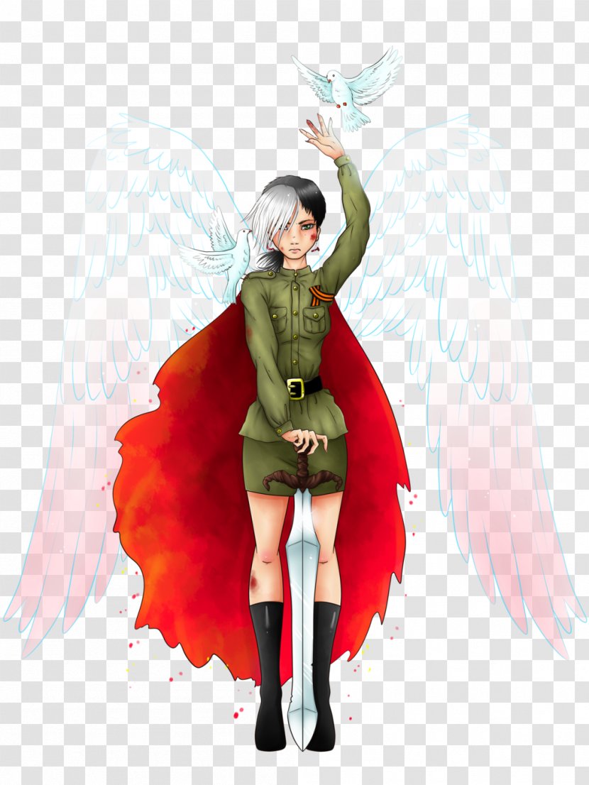 Costume Legendary Creature Angel M - Joint - Victory And Peace Day Transparent PNG