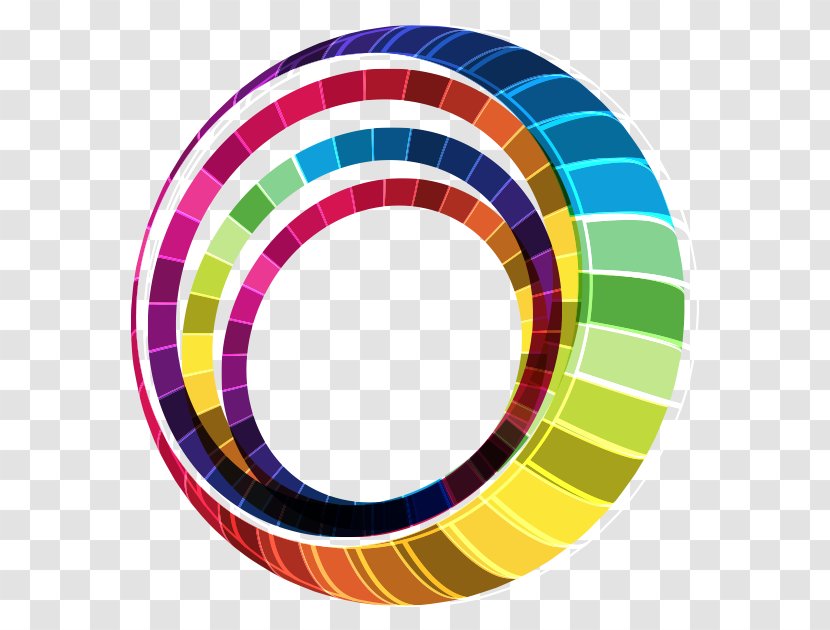 Circle Color Wheel - Creative Science And Technology Transparent PNG