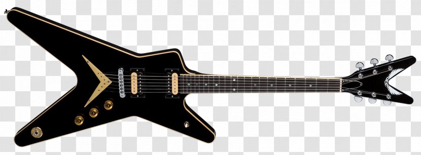 Dean ML Guitars Dimebag Electric Guitar - Plucked String Instruments - Patent Pending Transparent PNG