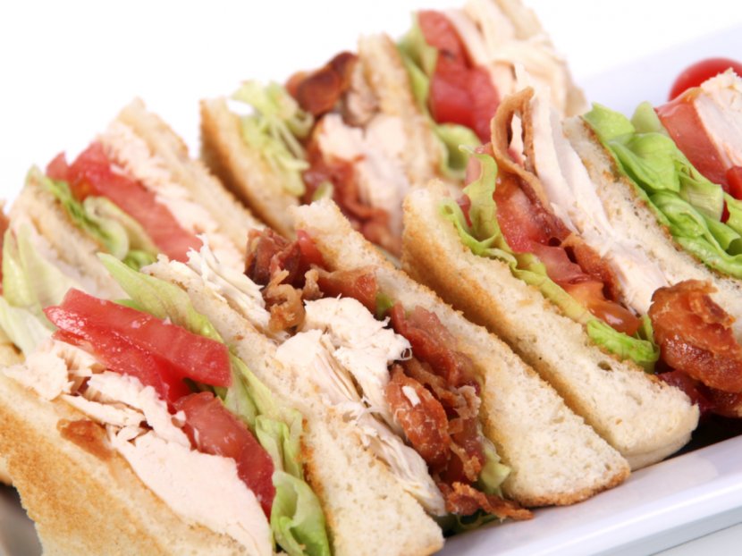 Club Sandwich Chicken French Fries BLT Roast Beef Transparent PNG