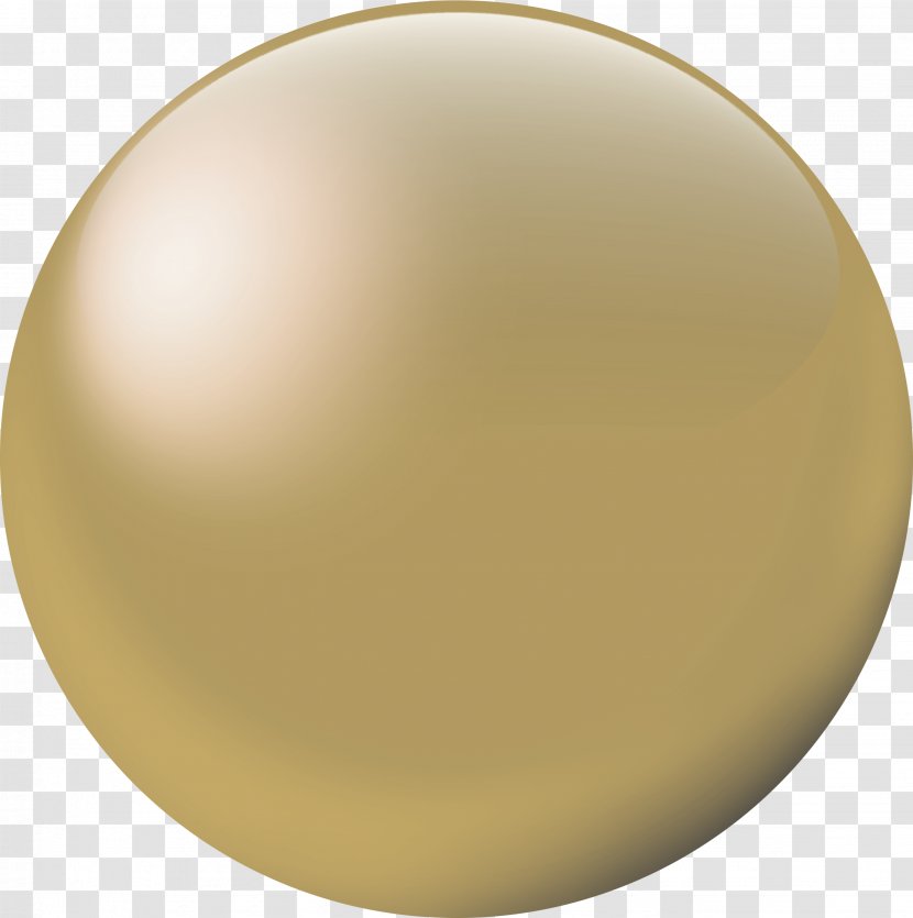 Product Design Sphere Egg - Yellow - Beige Transparent PNG