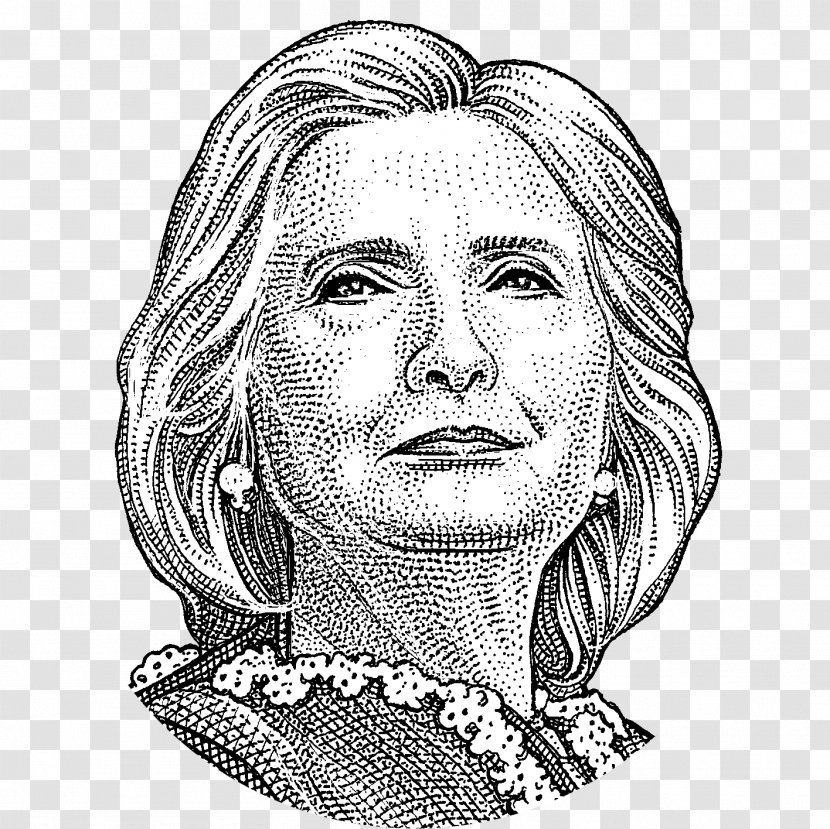 Hillary Clinton United States Drawing Republican Party Sketch - Democratic - Bill Transparent PNG