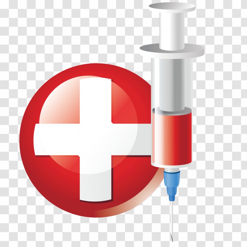 Medicine Icon - Vector Model Needle Tube Transparent PNG