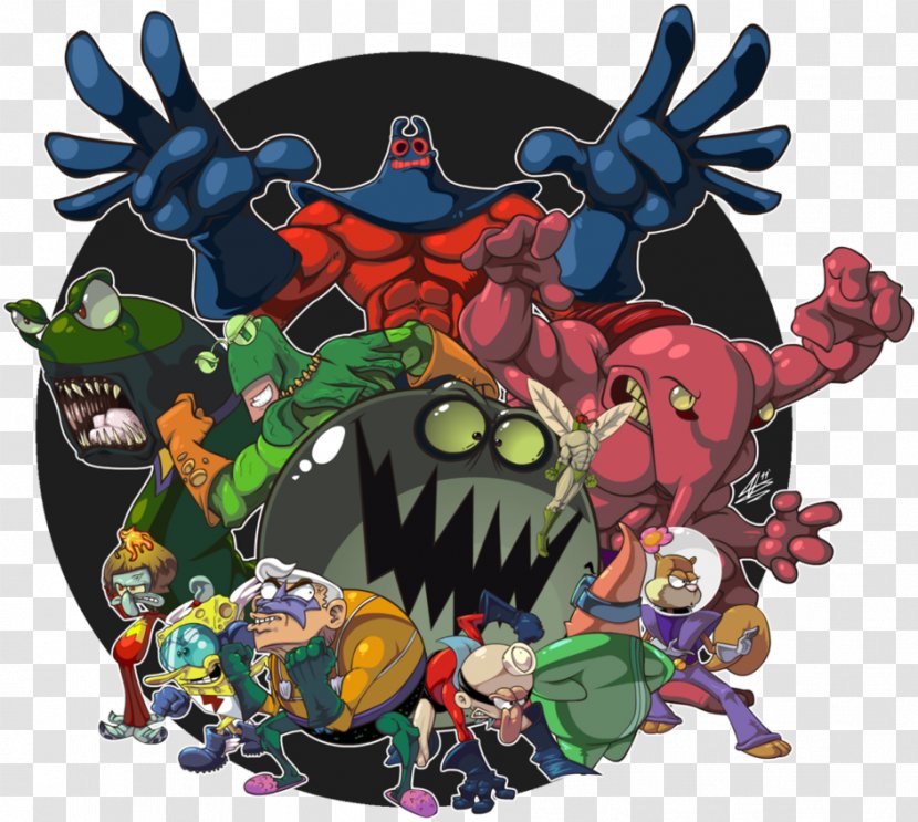 Mermaid Man And Barnacle Boy Patrick Star Superhero Squidward Tentacles Aquaman - Mythical Creature - Mothman Transparent PNG