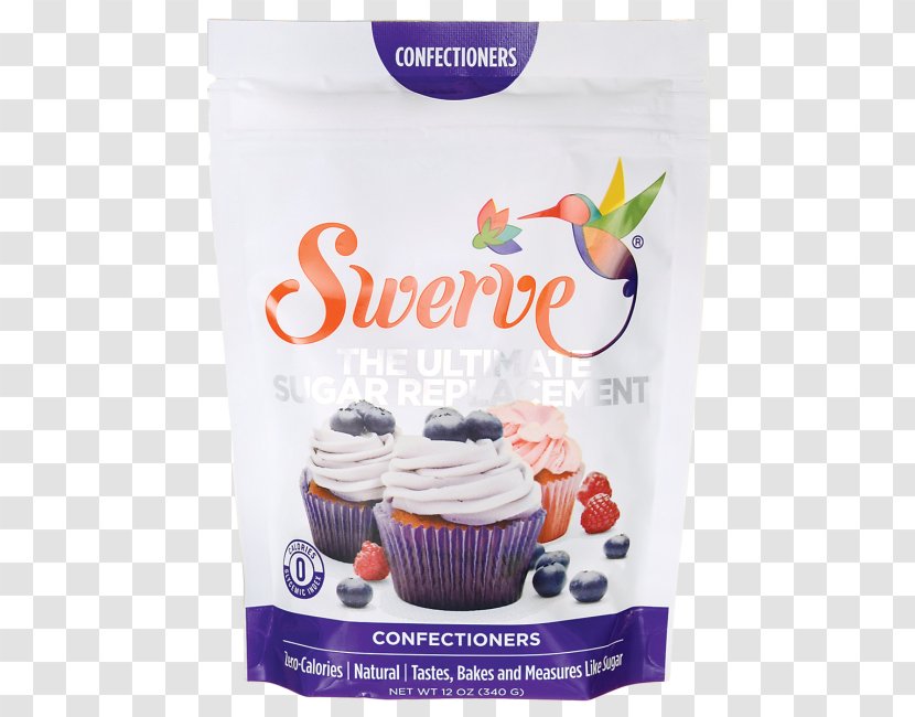 Frosting & Icing Powdered Sugar Cream Swerve Substitute - Dairy Product Transparent PNG