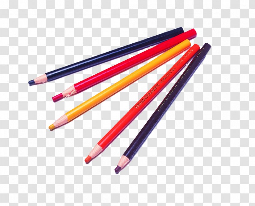 Colored Pencil - Stationery - Color Pen Transparent PNG
