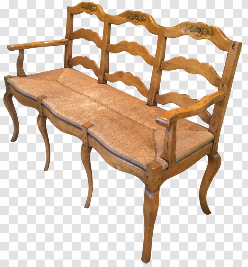 Seat Table Bench French Chair - Wood Transparent PNG