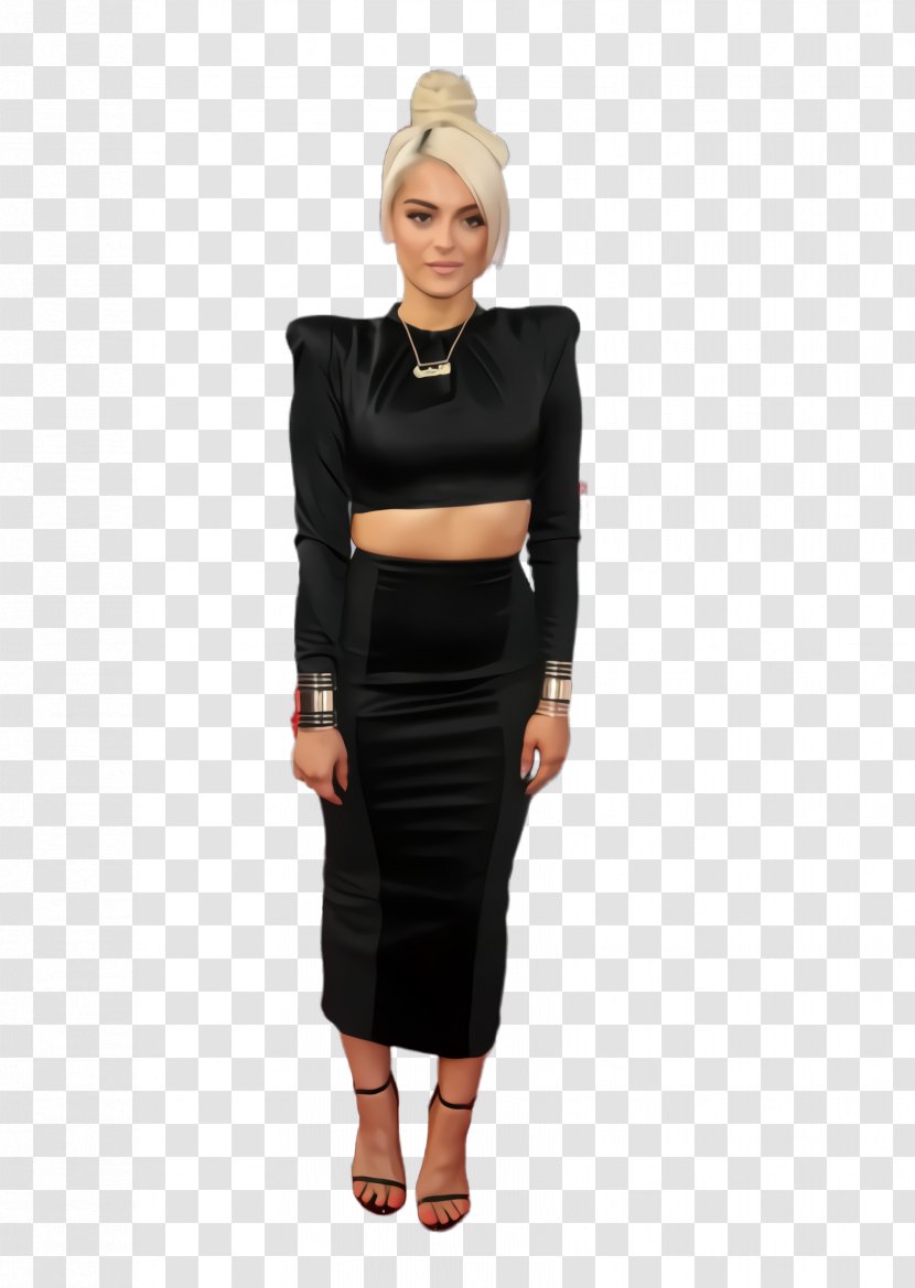 Bebe Rexha - Crop Top - Cocktail Dress Transparent PNG