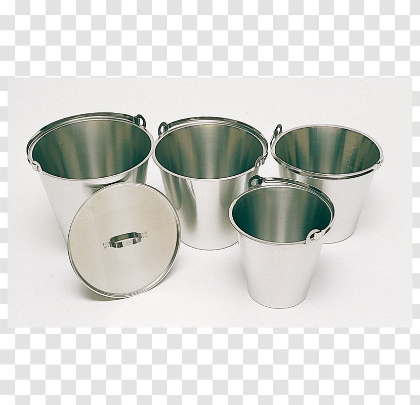 Bucket Lid Stainless Steel Tableware Stock Pots - Cookware And Bakeware Transparent PNG
