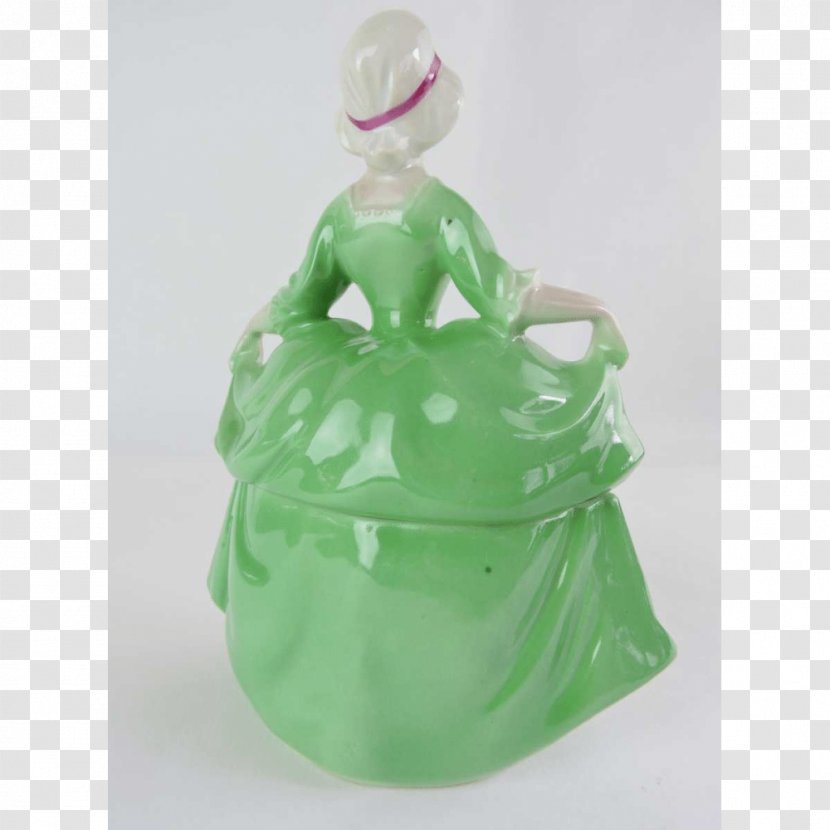 Plastic Figurine Green - Hand Painted Gift Box Transparent PNG