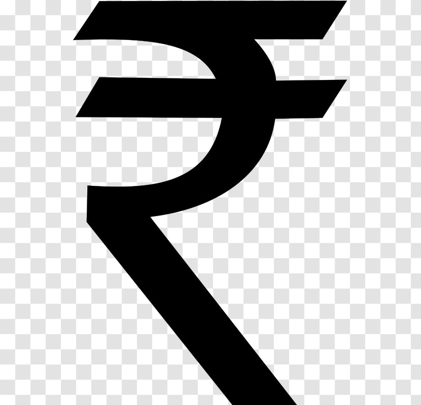 Indian Rupee Sign - Symbol Clipart Transparent PNG