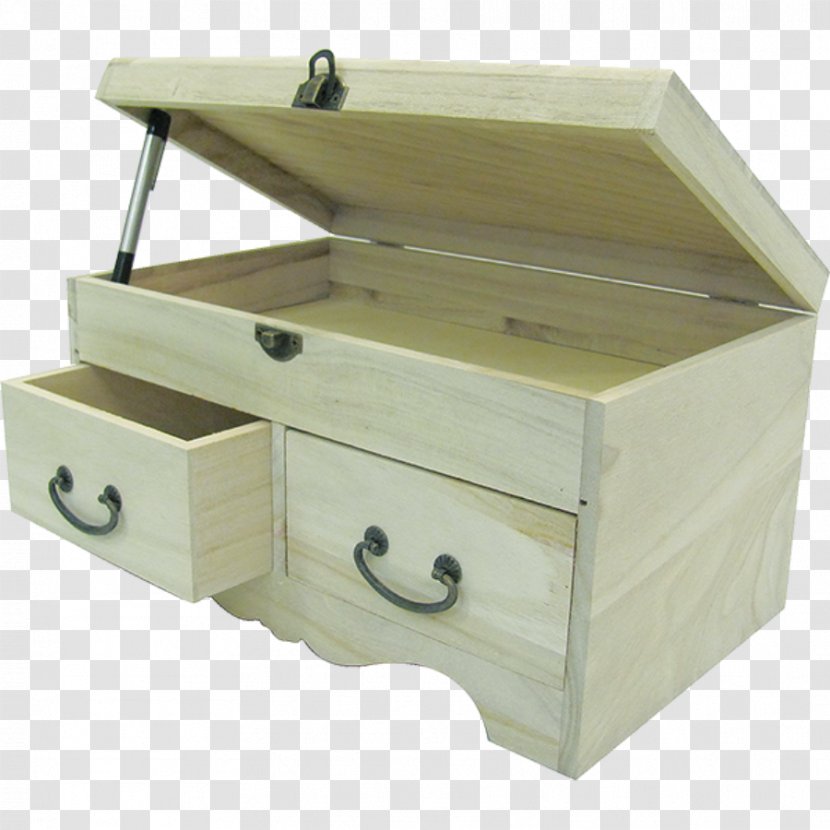 Drawer Box Wood Furniture - Tray Transparent PNG