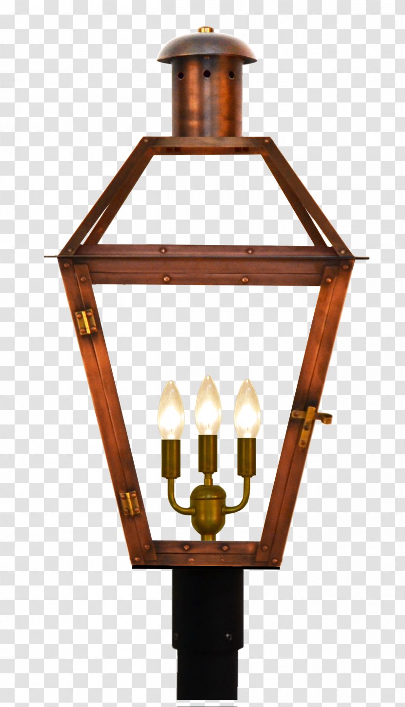 Lantern Gas Lighting Coppersmith Street Light - Mosque Transparent PNG