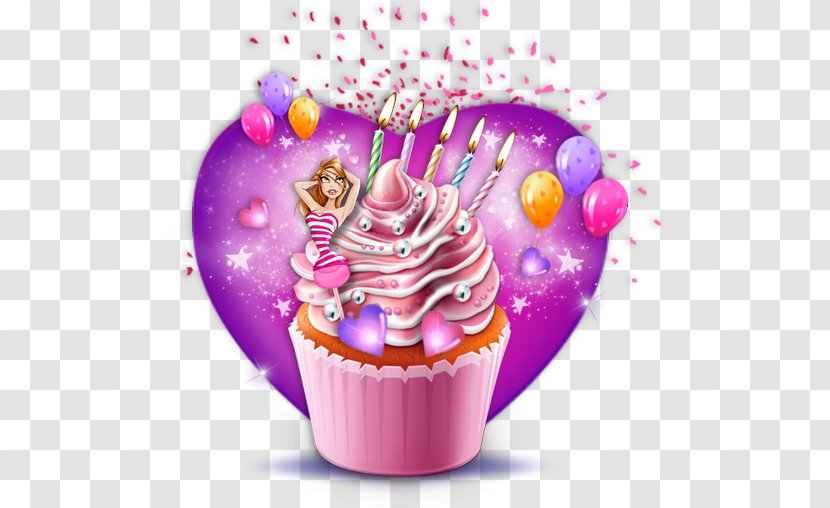 Birthday Cake Cupcake Happy To You Bon Anniversaire - Wish Transparent PNG