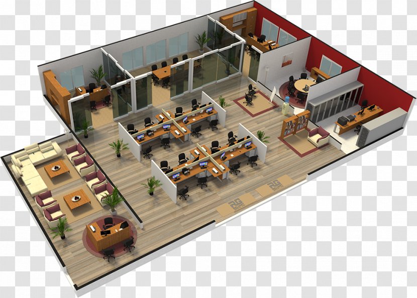 Floor Plan Product - Office Furniture Transparent PNG