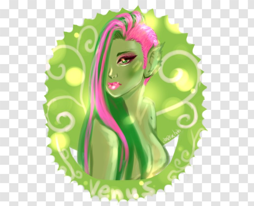 Leaf Illustration Fairy Green Desktop Wallpaper - Fictional Character Transparent PNG