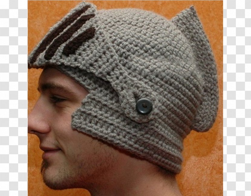 Crochet Hat Cap Helmet Beanie Transparent PNG