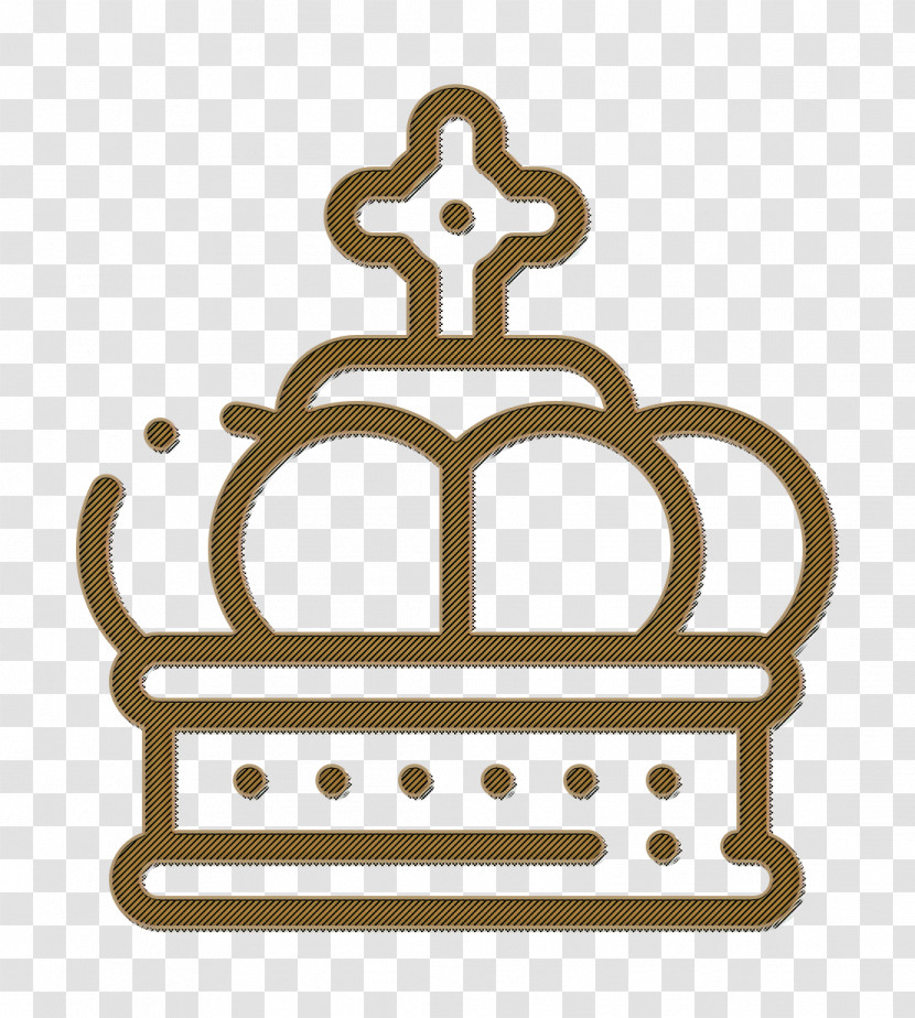 Crown Icon Medieval Icon Transparent PNG