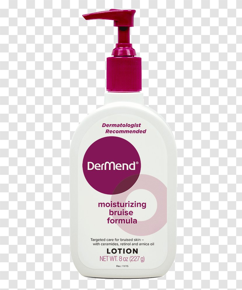 Lotion DerMend Moisturizing Bruise Formula Cream Moisturizer Ceramide - Sunscreen Transparent PNG