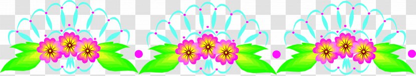 Drawing Desktop Wallpaper Graphic Design - Rar - Flower Border Transparent PNG