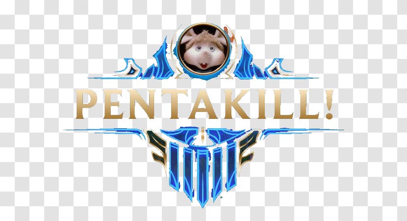 League Of Legends Pentakill Logo Font - Dusk Sky Transparent PNG