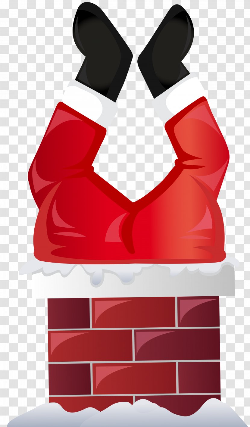 Santa Claus Ded Moroz Chimney Clip Art - Digital Media Transparent PNG