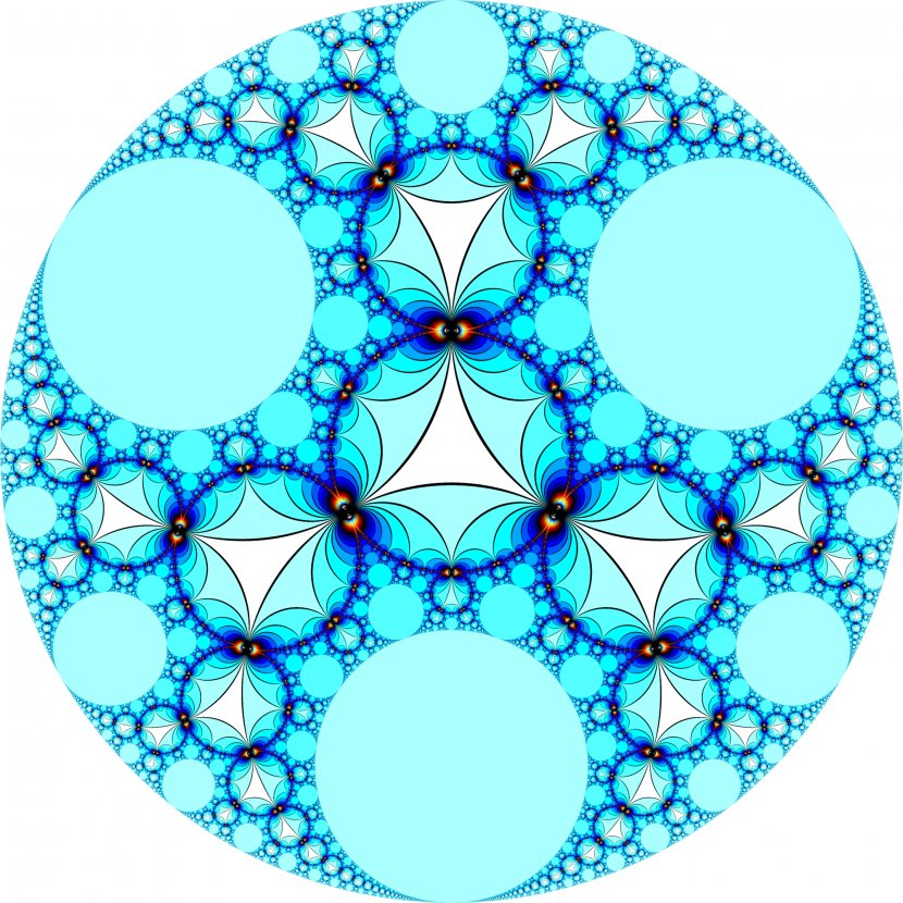 Plane At Infinity Hyperbolic Geometry Point - Turquoise Transparent PNG