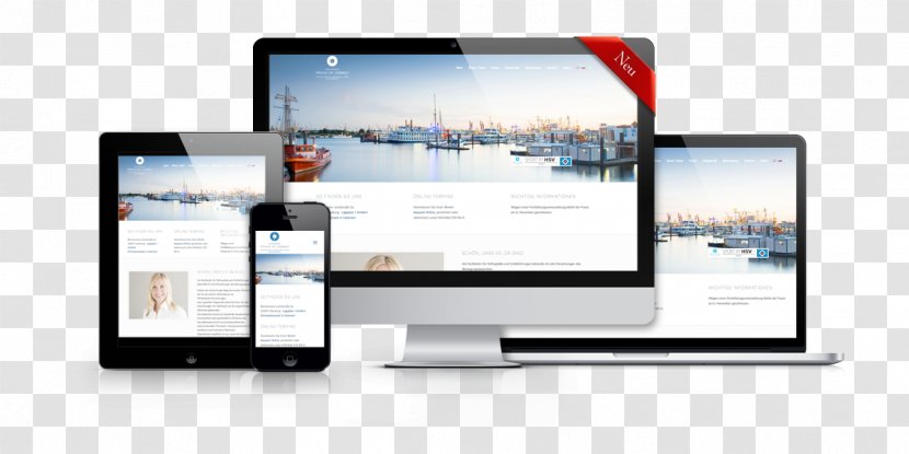 Responsive Web Design PrestaShop Bootstrap Theme - Display Advertising - Hamburg Transparent PNG