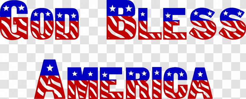 United States God Bless You Blessing Clip Art - Banner - America Cliparts Transparent PNG