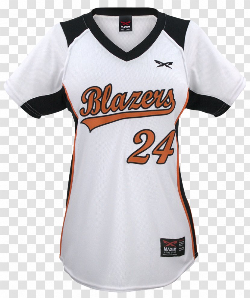 T-shirt Jersey Softball Uniform Baseball Transparent PNG