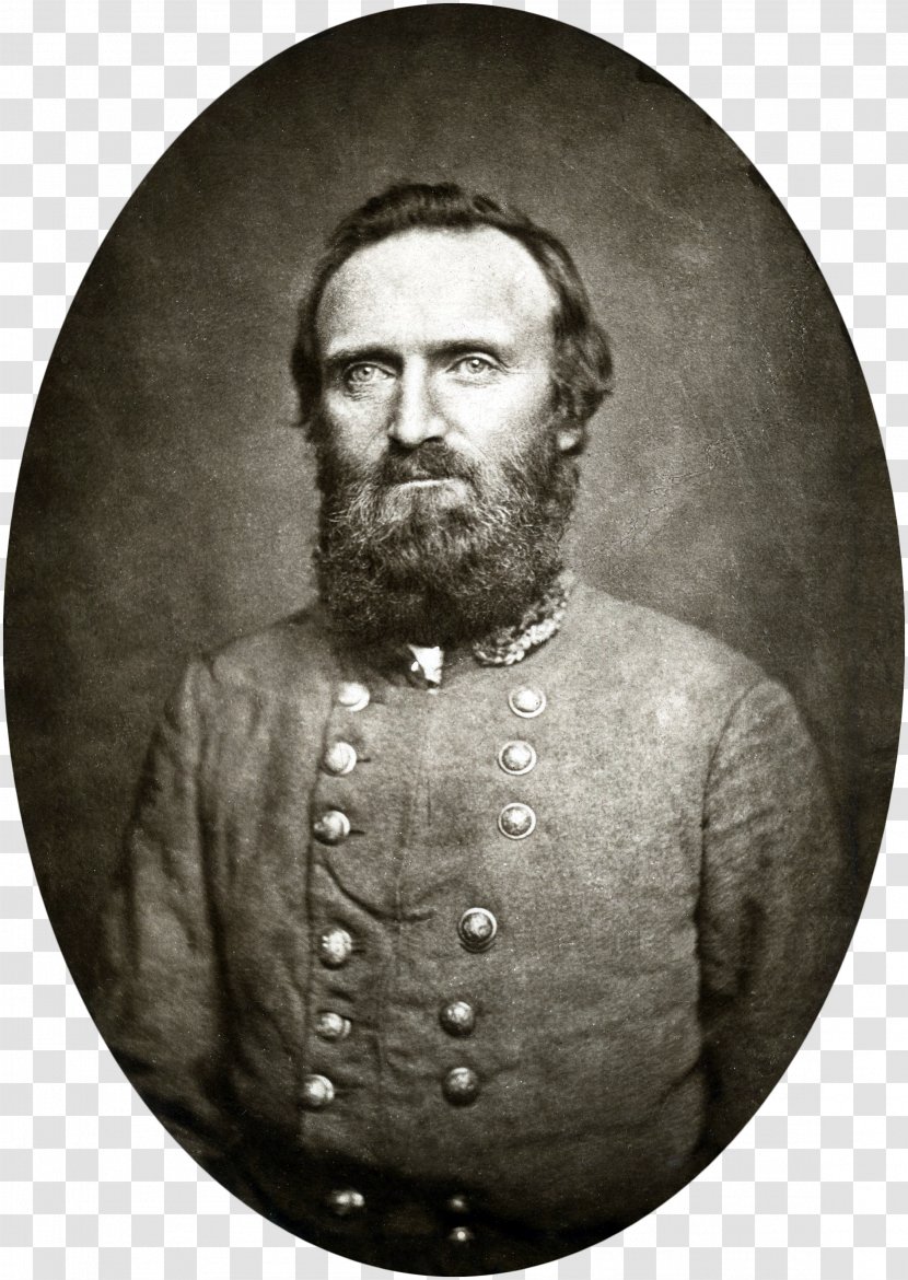 Stonewall Jackson American Civil War Confederate States Of America Virginia Jackson's Valley Campaign - Facial Hair - Elder Transparent PNG