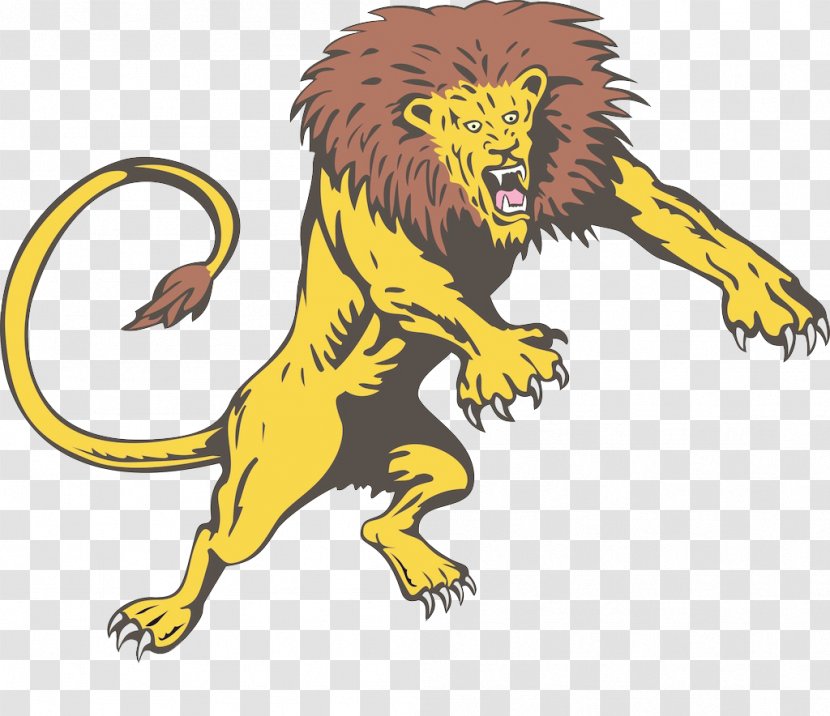 Lion Royalty-free Illustration - Photography - Painted Transparent PNG