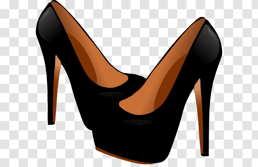 High-heeled Footwear Shoe Clip Art - Dress - Heels Transparent PNG