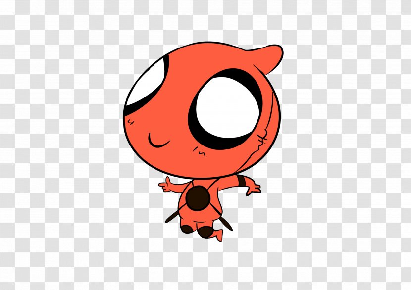 Deadpool Spider-Man Animation - Watercolor Transparent PNG