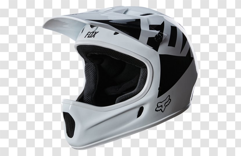 Motorcycle Helmets Mountain Bike Fox Racing Helmet - Goggles Transparent PNG