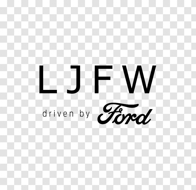 Ford Motor Company Sleeveless Shirt Length Logo Font - Black And White - 2018 Transparent PNG