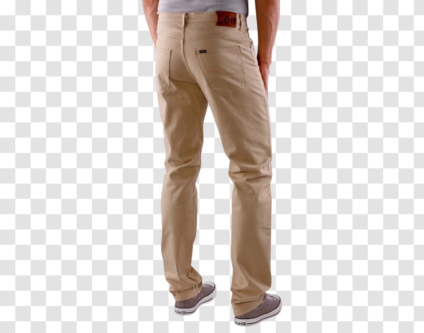 Jeans Khaki Pocket M - Straight Trousers Transparent PNG