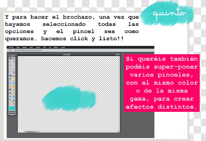 Pincelada Web Page Multimedia Painting - Diagram - Brochazo Transparent PNG