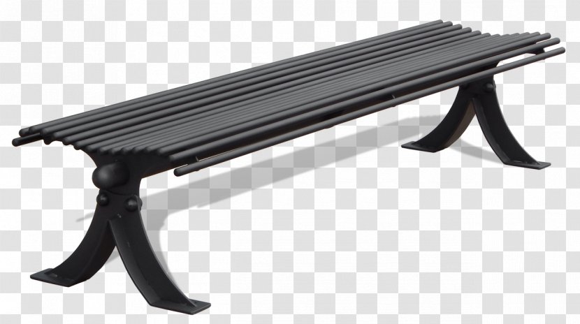 Street Furniture Bench Steel Galvanization - Banquette - The Transparent PNG