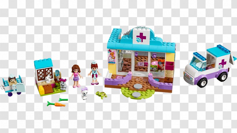 LEGO 10728 Juniors Mia's Vet Clinic 41085 Friends 3188 Heartlake 41126 Riding Club - Lego - Toy Transparent PNG