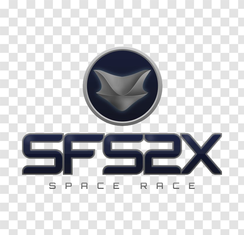 Logo Brand Font - Space Race Transparent PNG