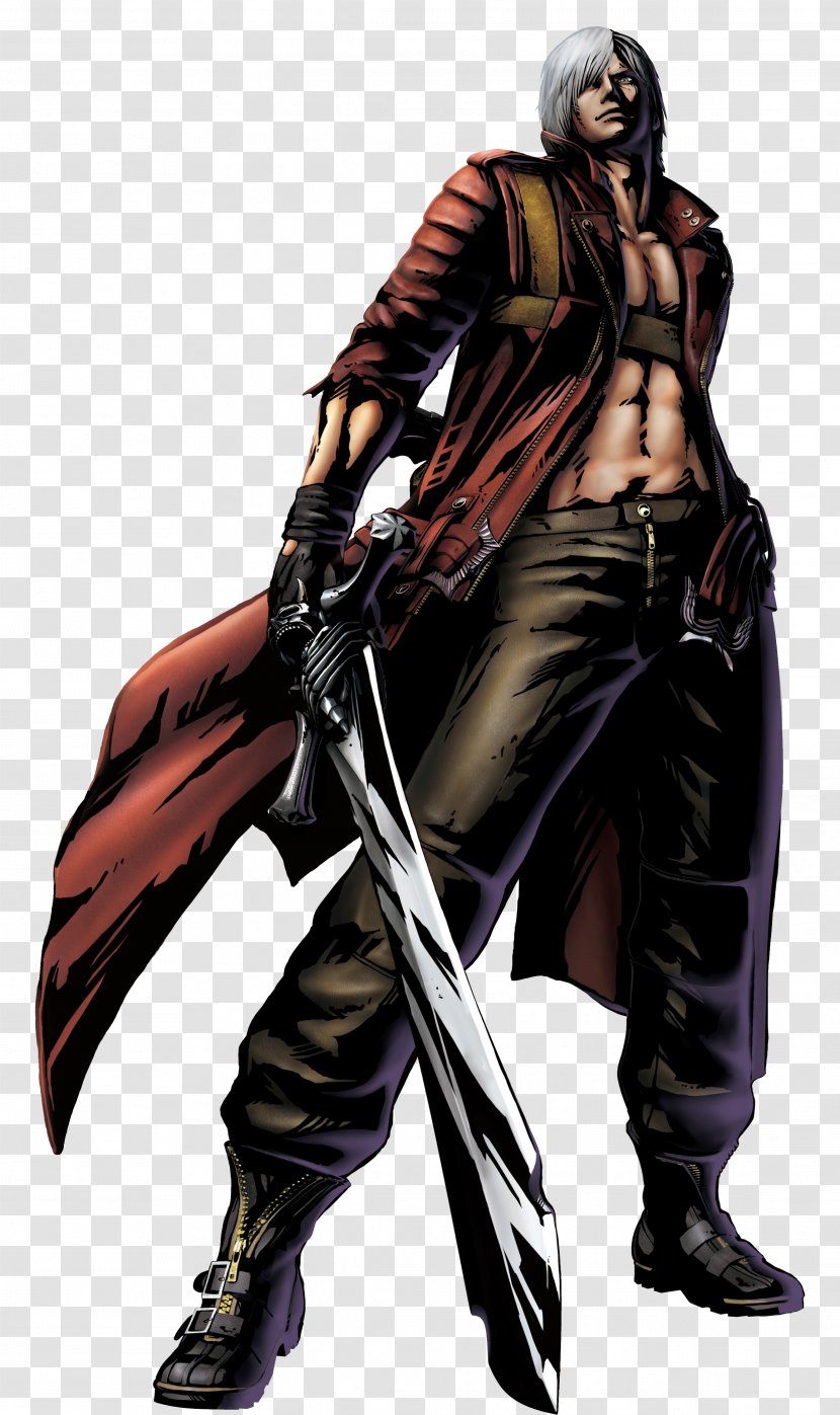 Marvel Vs. Capcom 3: Fate Of Two Worlds Ultimate 3 Devil May Cry Dante's Awakening Akuma - Costume Design - Forget Me Not Transparent PNG