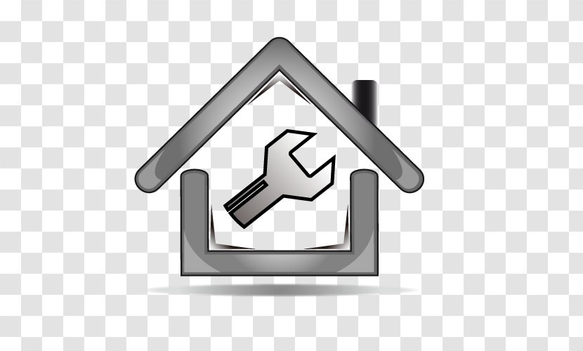 Euclidean Vector Logo Real Property Illustration - Triangle - Silver Housing Repair Transparent PNG