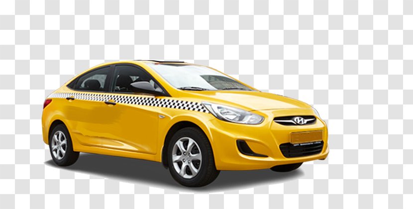 Taxi Car Peugeot Yellow Cab - Automotive Exterior - Meter Transparent PNG