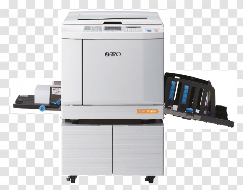 Paper Digital Duplicator Printing Risograph Riso Kagaku Corporation - Printer Transparent PNG